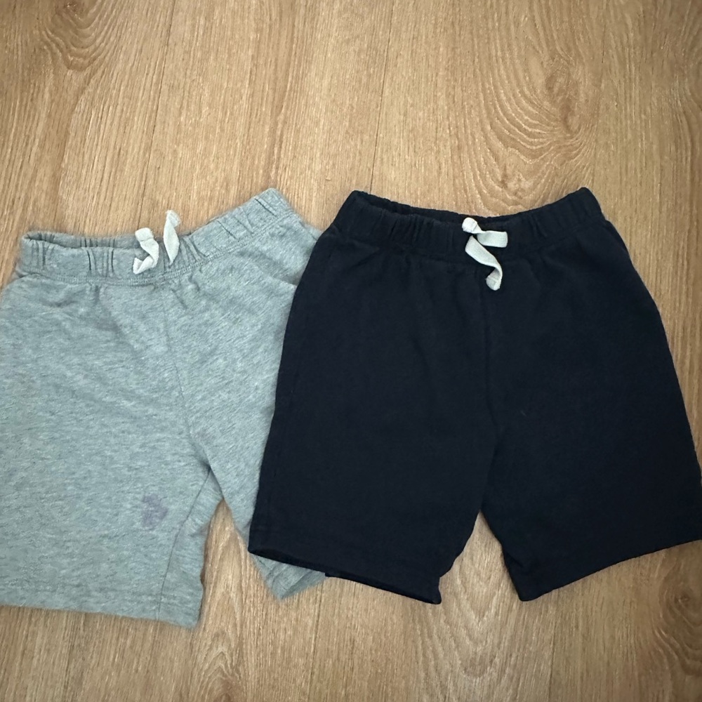 The Children's Place Black and Gray Shorts